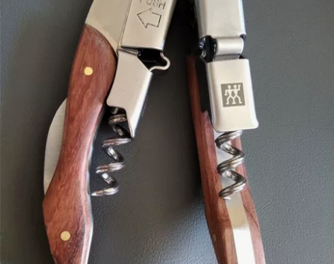 双立人德国进口红酒开瓶刀家用厨房不锈钢彩木...