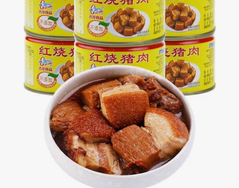 古龙罐头红烧猪肉罐头红烧排骨罐头下饭菜即食...
