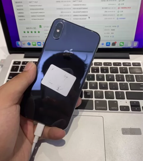 iphoneX黑色64G 官方换机 换电池...