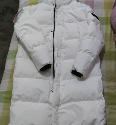 实体店买的90白鸭绒羽绒服,胸围110,衣...