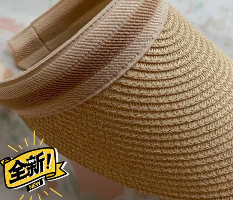 清仓包邮 网红草帽女夏天遮阳防晒太阳帽户外...