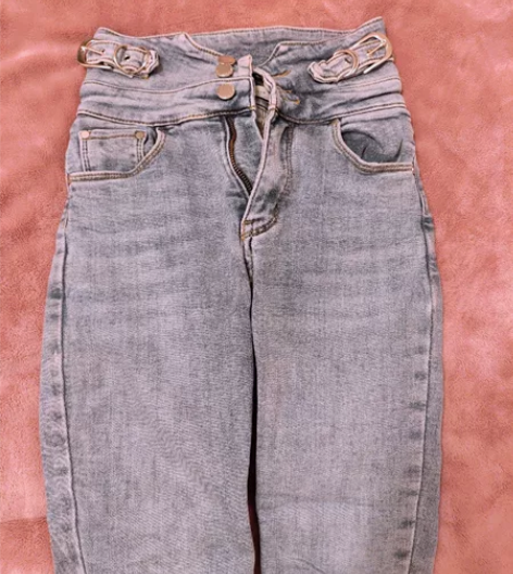 高腰显瘦牛仔裤女2022年新款修身九分裤 ...