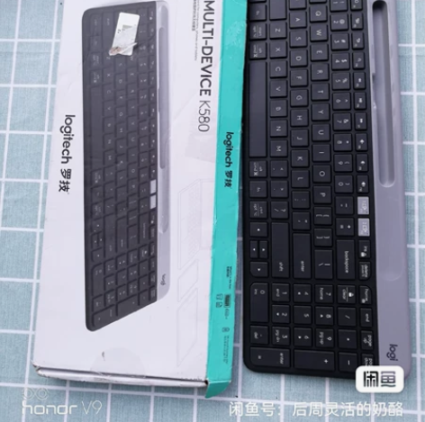 罗技（Logitech）K580 轻薄多设...