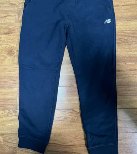 New Balance新百伦宽松加绒束口运...