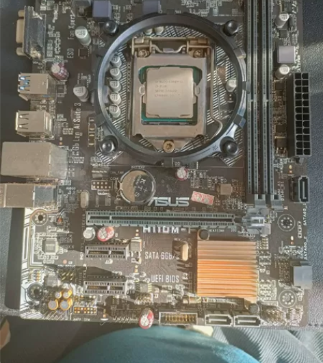 i3 7100  华硕h110主板，升级换...