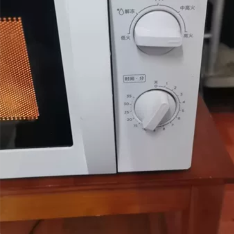 美的微波炉，全好没有任何故障，加热速度快，...