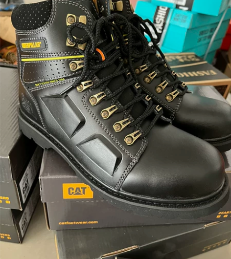 全新 CAT马丁靴子男英伦高帮休闲男靴中帮...