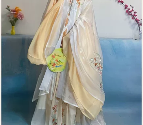 五五年原创汉服【祥意】女诃子裙唐制大袖衫仙...