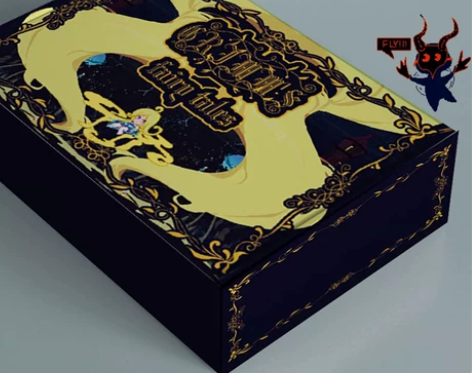 格林童话扑克牌礼盒 黑森林 星之塔镀边 k...