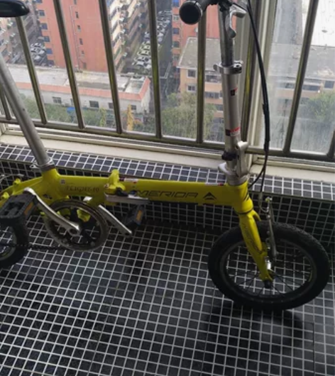 美利达14寸flight-10折叠自行车铝...