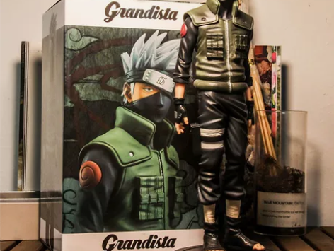 组立卡卡西火影忍者GK站姿旗木卡卡西手办摆...