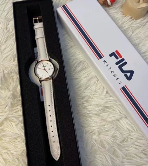 (博主闲置)FILA斐乐情侣手表 时尚简约...