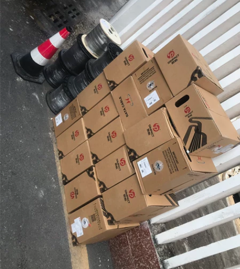 思柏网线，国标无氧铜，305米一卷，都是靓...