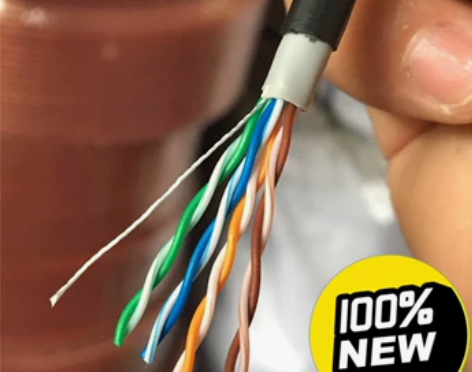 包邮室外双层皮8芯网线，50米 感兴趣的话...