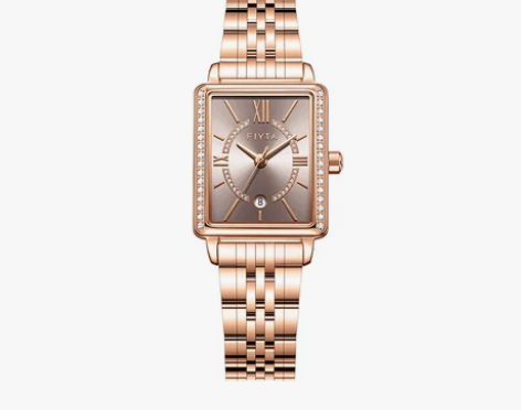 完美伴侣高圆圆同款手表飞亚达小方表复古气质...