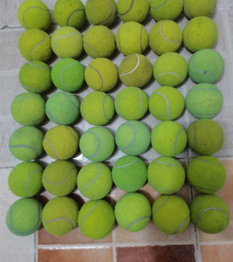 42个网球，新旧程度如图，40元包邮。售出...