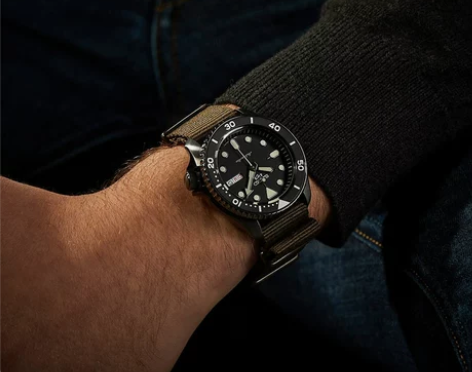 SEIKO精工新款5号正品手表男日本绿水鬼...