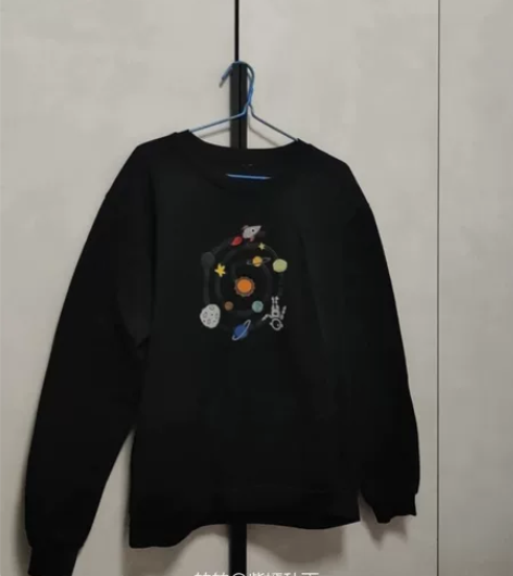 男士圆领套头卫衣长袖加绒款休闲上衣，尺码1...