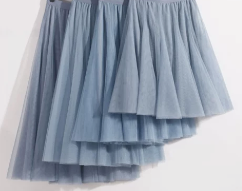 春夏纱纱网裙女半身百搭短款中长款长款网纱半...