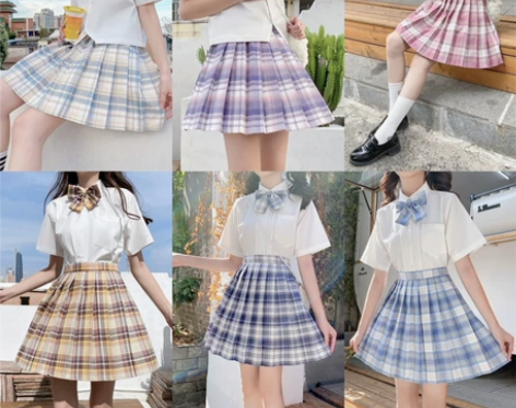 JK制服裙女全套装学生校服日系百褶裙子短袖...