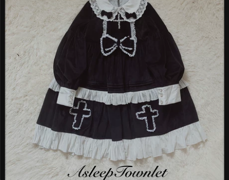 【失落人形】 Lolita暗黑 田园风 丝...