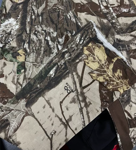 blpolar 树枝宽松喇叭长裤牛仔裤 非...