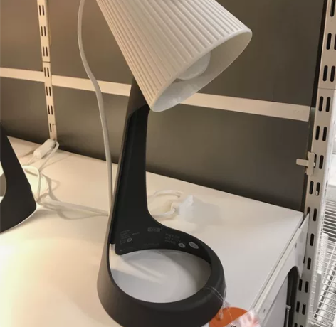宜家正品新品斯瓦雷特工作灯台灯阅读灯学习护...