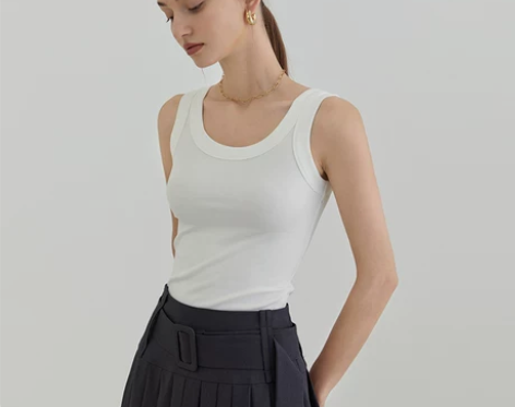 范洛2022夏季新款背心女百搭显瘦基础小吊...