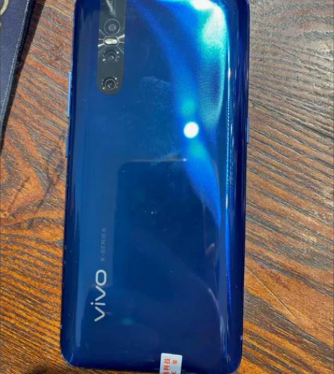 正品二手vivoX27雀羽蓝手机升降摄像全...