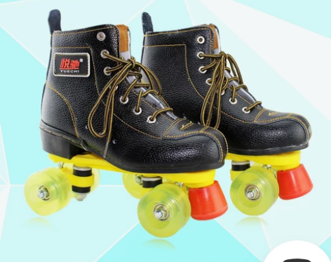 40码鞋，就玩过2次，双排溜冰鞋成年双排滑...