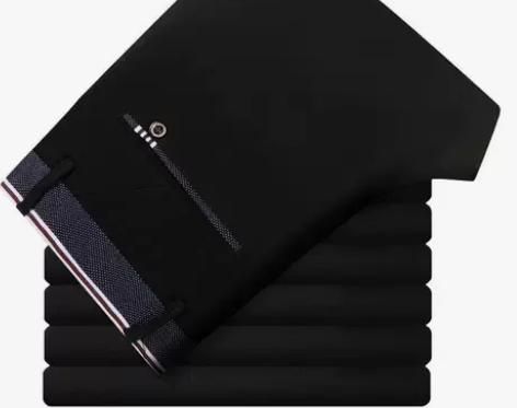 花花公子裤子男夏季薄款冰丝西裤直筒修身长裤...