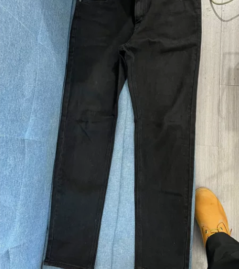 JackJones杰克琼斯男士黑色牛仔裤 ...