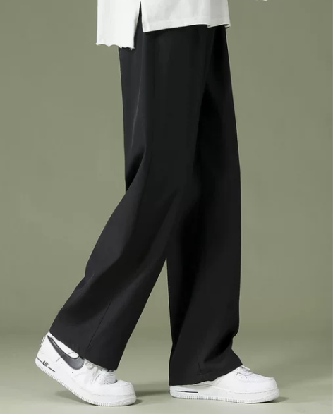 阔腿裤 阔腿裤长裤秋冬垂坠拖地