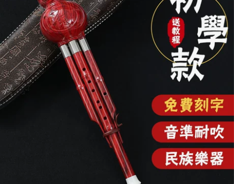 民族葫芦丝乐器初学者儿童C调降B调小学生专...