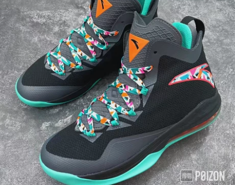 Anta安踏神盾1代篮球鞋黑绿（买了之后我...