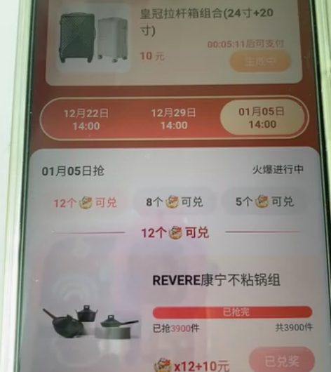 10元风暴皇冠拉杆箱组合(24寸+20寸)...