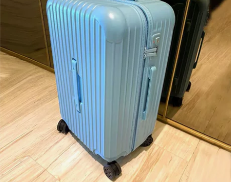 ?马冬强超大容量行李箱女拉链拉杆箱万向轮3...