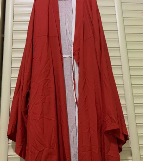 魏晋交领汉服 可以拍雪地红色黑色是一织棠 ...