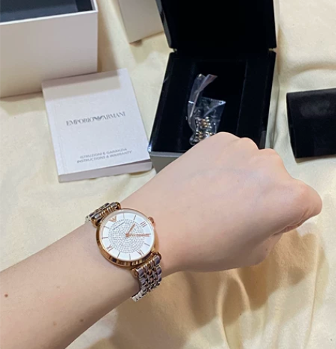 阿玛尼满天星手表 太原实体店3999买的包...