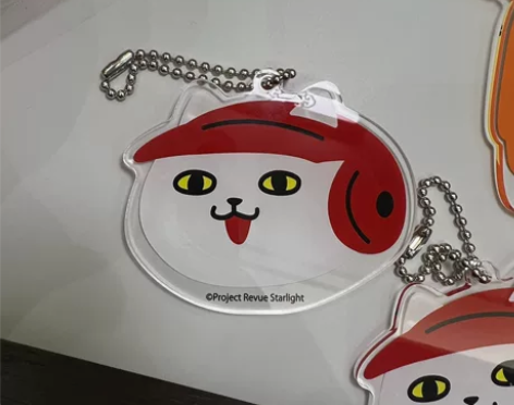 【出】图1少女歌剧 九九组亚克力钥匙圈挂件...