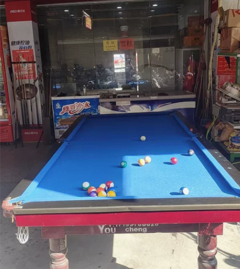 台球桌1000出售，自提 感兴趣的话点“我...