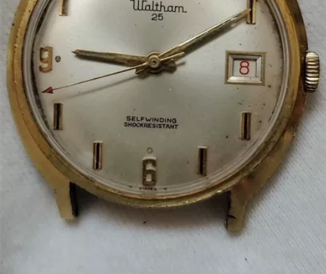 二手瑞士产华生Waltham牌单日历全自动...