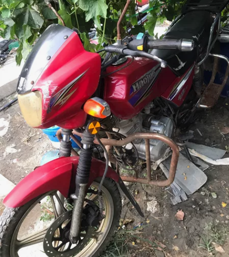 豪爵银豹摩托车,停久了发不出,会搞的来,自...