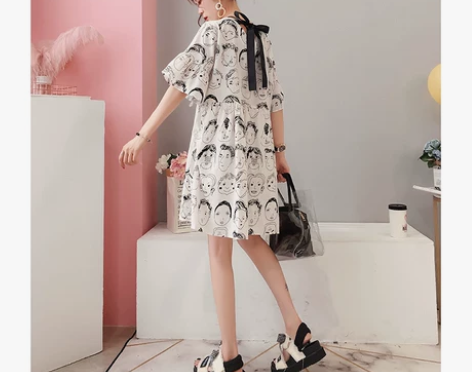 pphome裙子女夏季2018新款ins超...