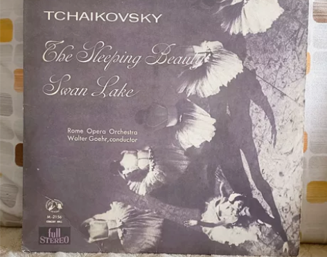 日版古典黑胶大碟唱片柴可夫斯基睡美人天鹅湖...