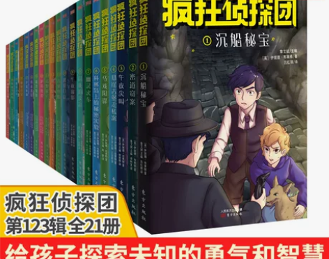 儿童读物岁经典少儿侦探小说儿童探险读物