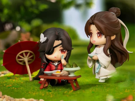 天官赐福【极乐雅宴】q版手办 b站购入有购...