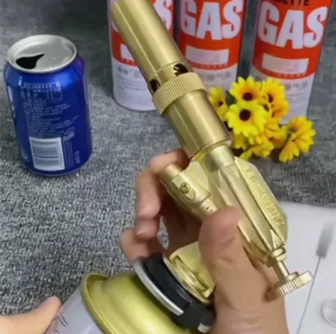 全铜卡式喷火喷头家用多功能烘焙点火神器烧烤...