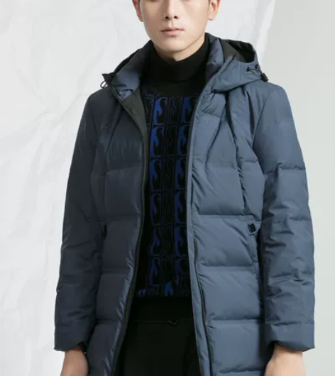 利郎全新正品男士羽绒服，中长款鸭绒服，吊牌...