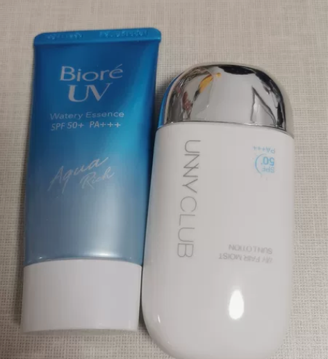 unny防晒和碧柔防晒两个一起出 unny...